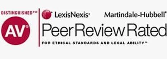 Distinguished AV | LexisNexis | Martindale-Hubbell | Peer Review Rated For Ethical Standard | For Ethical Standard And Legal Ability
